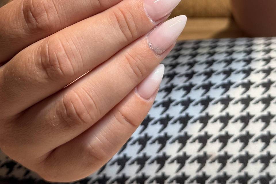 Extension gel + Babyboomer