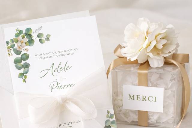 Faire-part romantiques