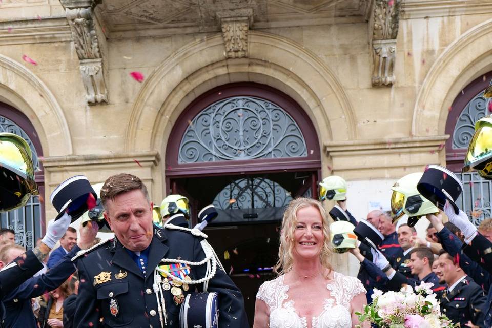 Une haie d'honneur