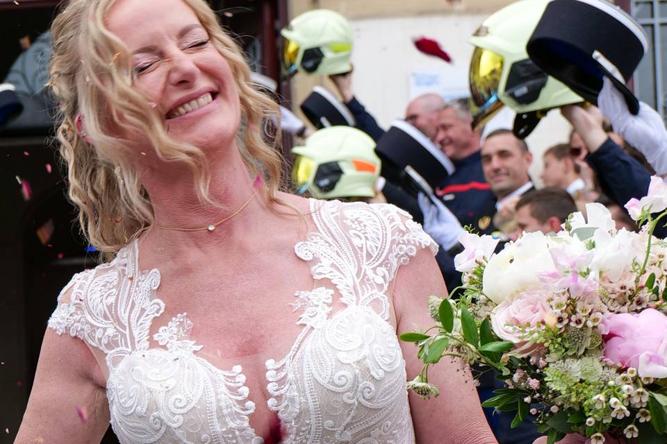 Le sourire d'une femme