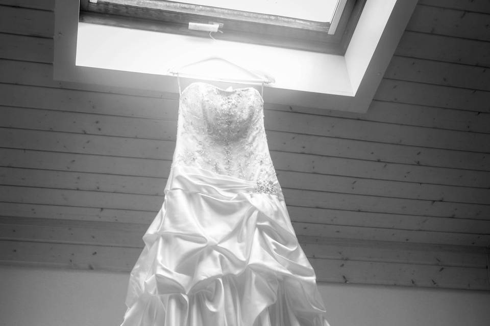 La robe de mariée de Laura
