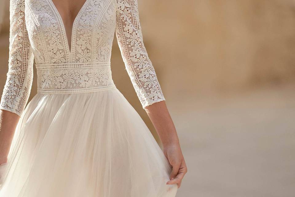 Heloisa robe romantique