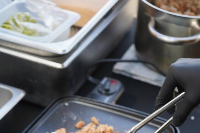 Atelier tacos porc effiloché