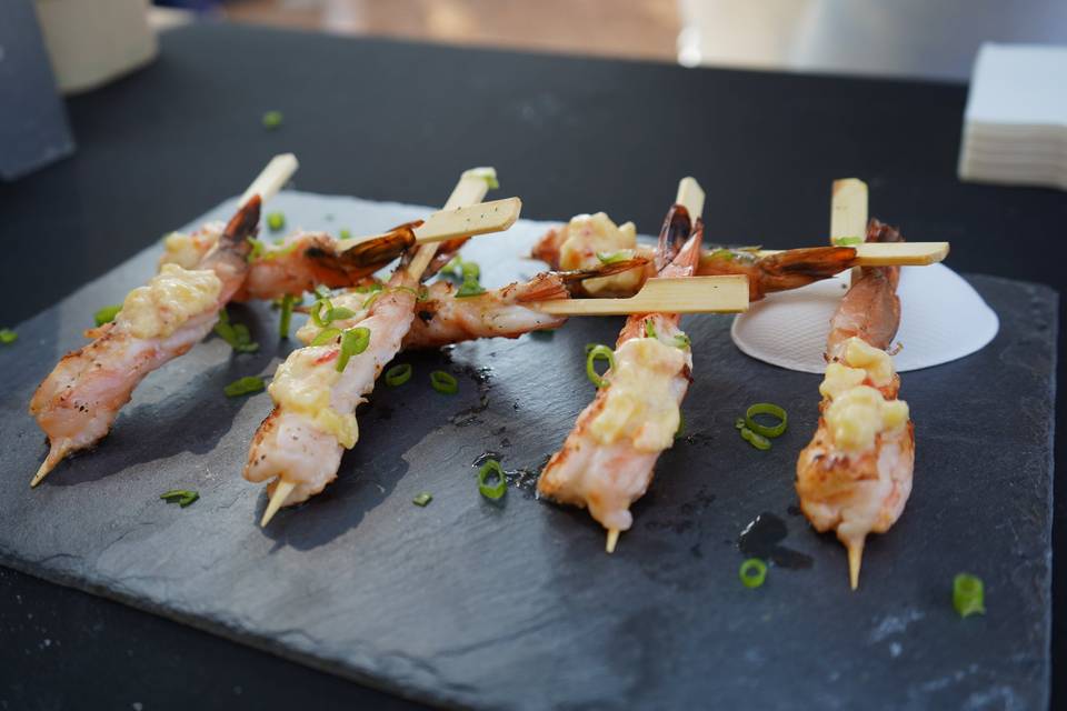Gambas à la mangue