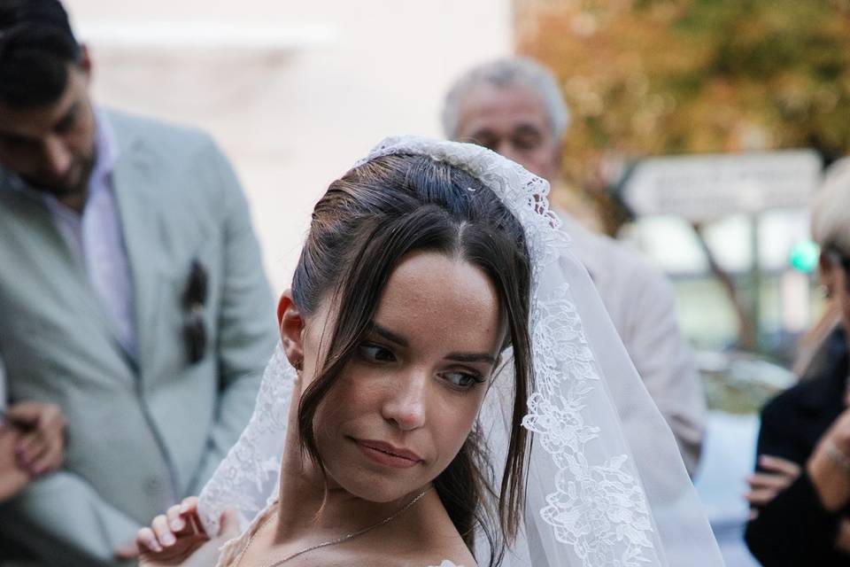 Une mariée star
