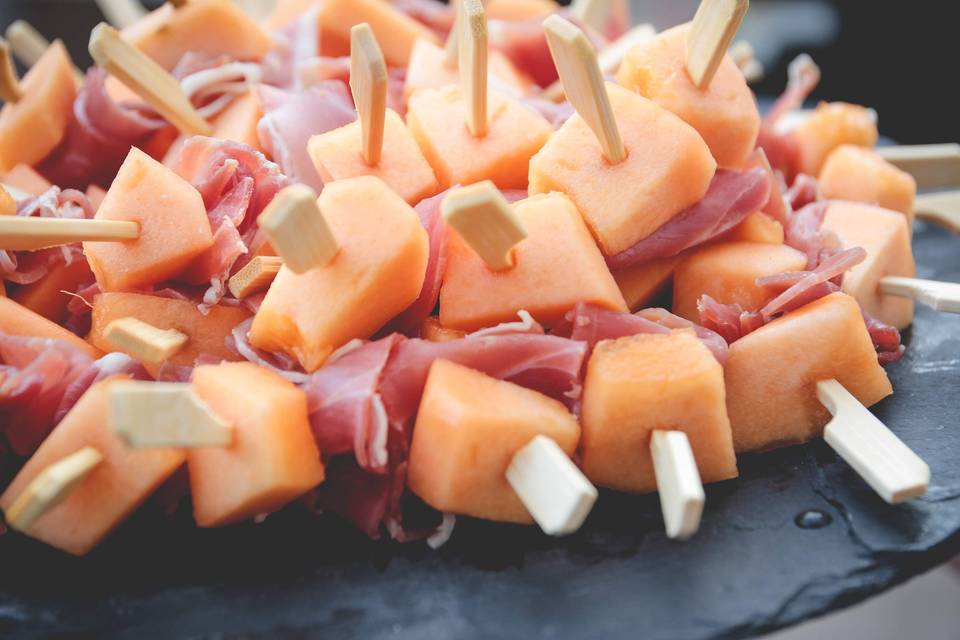 Jambon serrano melon