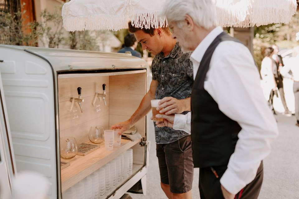 Service boisson chic