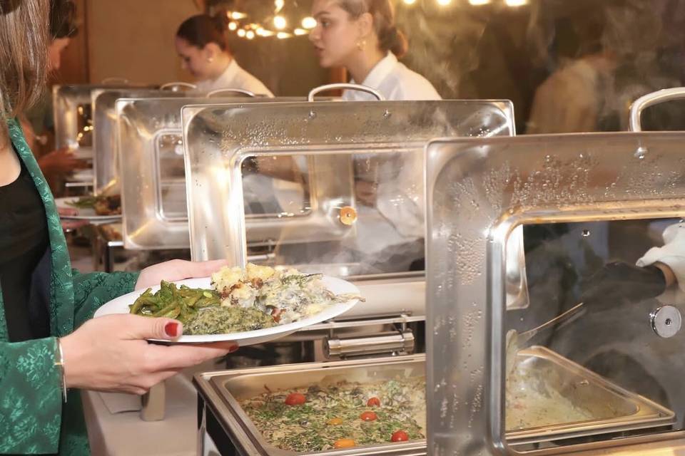 Repas en buffet