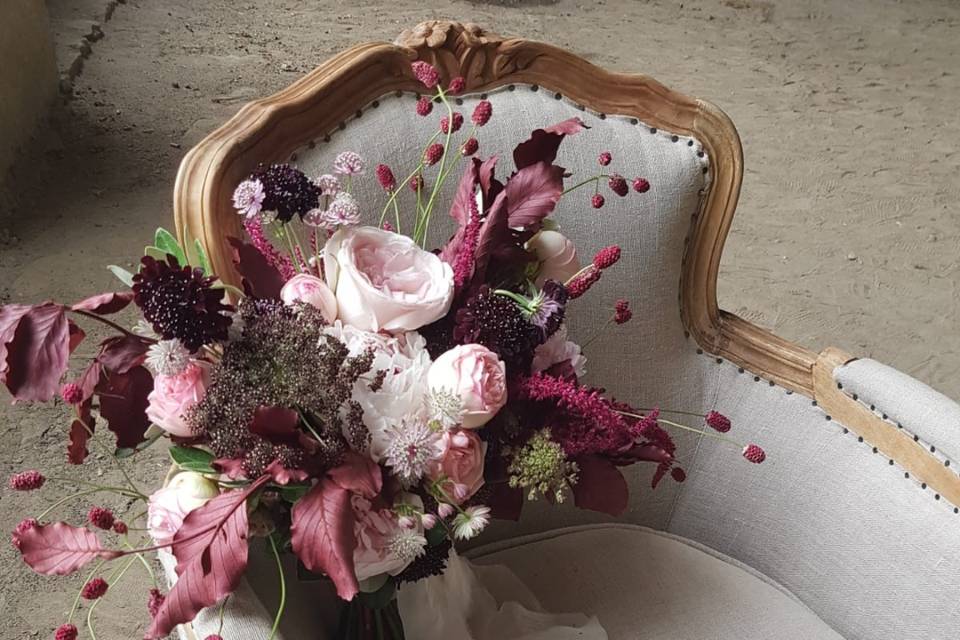 Bouquet de mariée Atypique