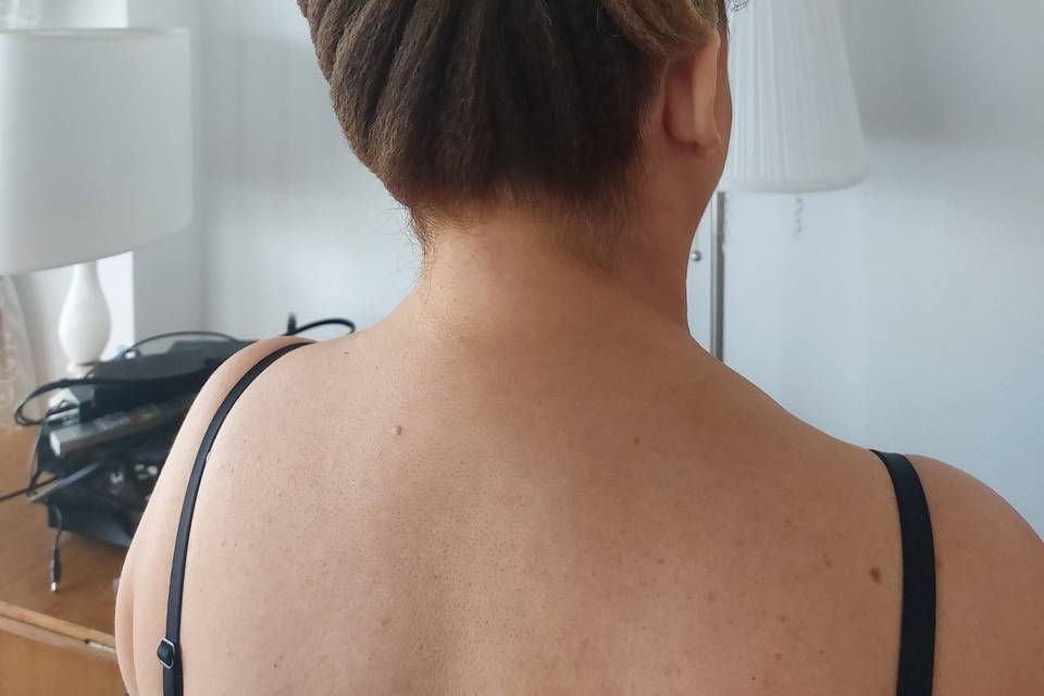 Chignon banane