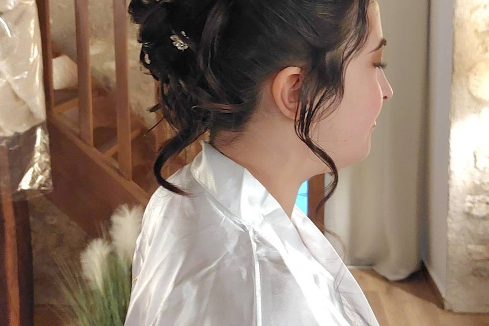 Chignon bun