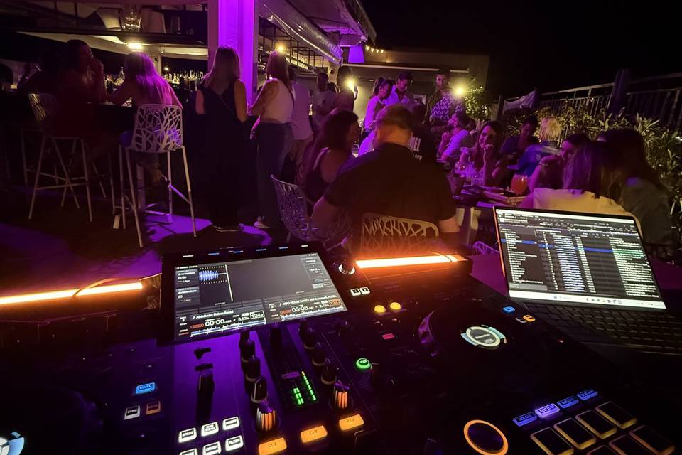 Mariage rooftop