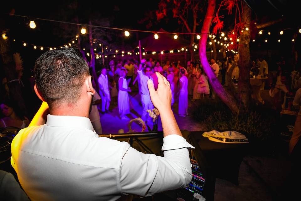 Plein dancefloor