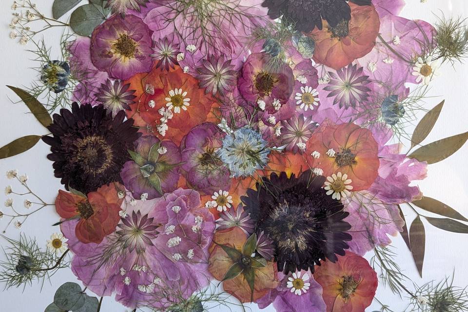 Herbier Souvenir de Mariage