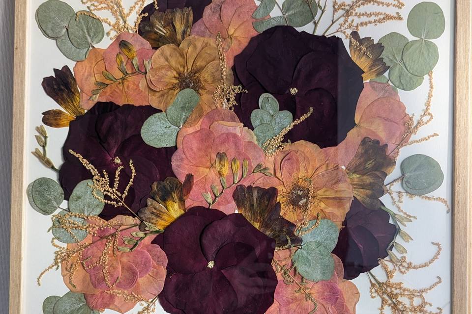 Herbier Souvenir de Mariage