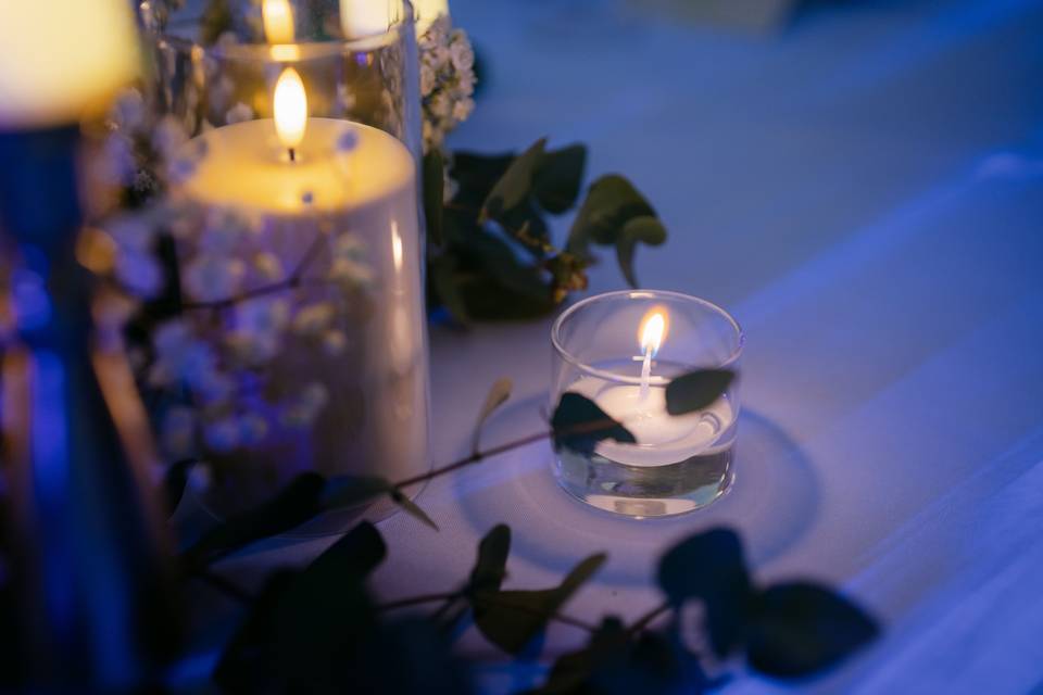 Détail table mariage