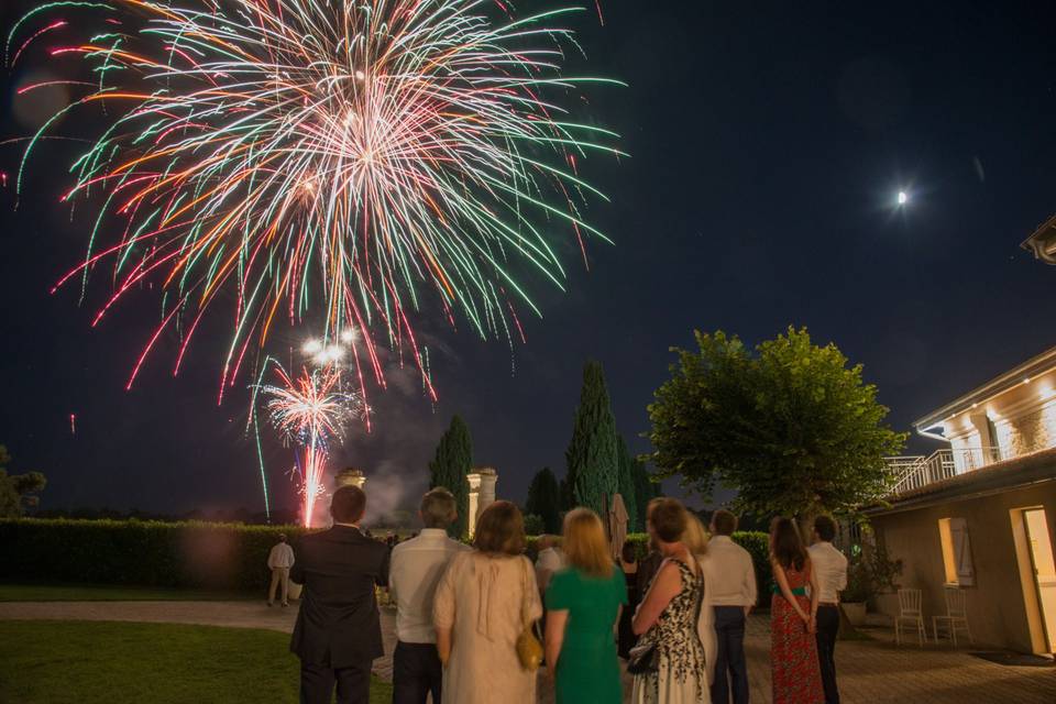 Feu d'artifice Parc