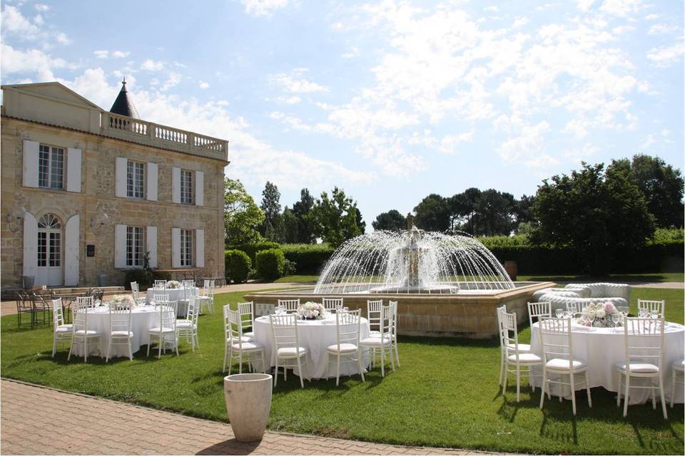 Déjeuner dans le parc