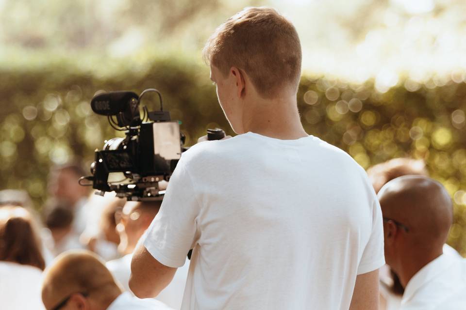 Scène de tournage