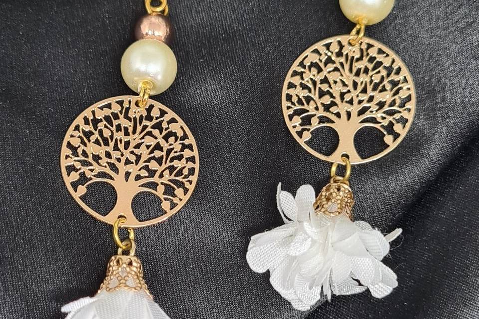 Boucle de mariage bohème