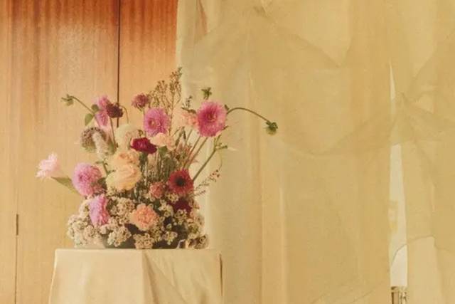 Fleurs rose