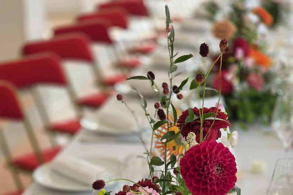 Fleurs table