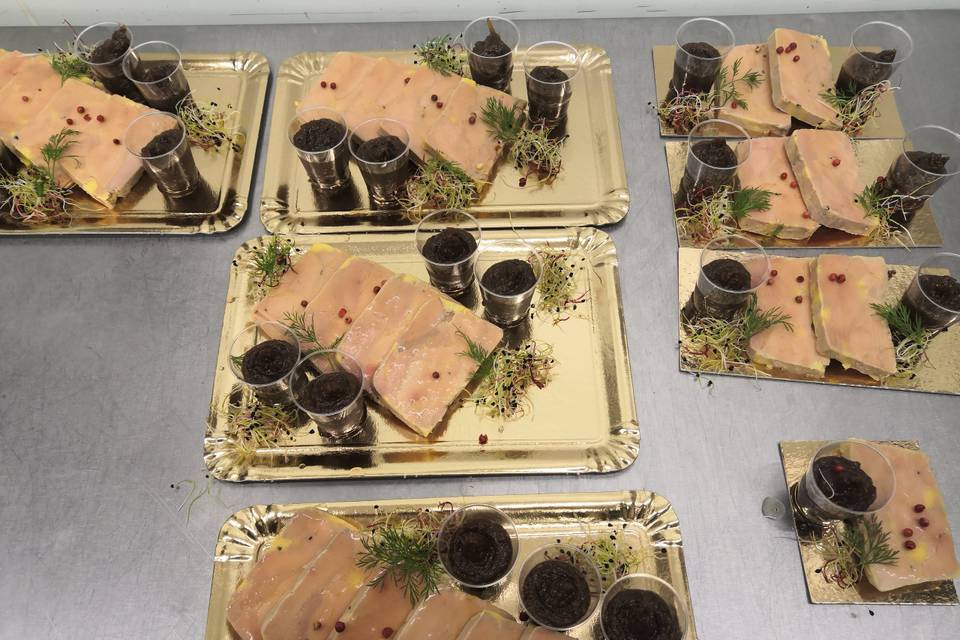 Foie gras confiture figues