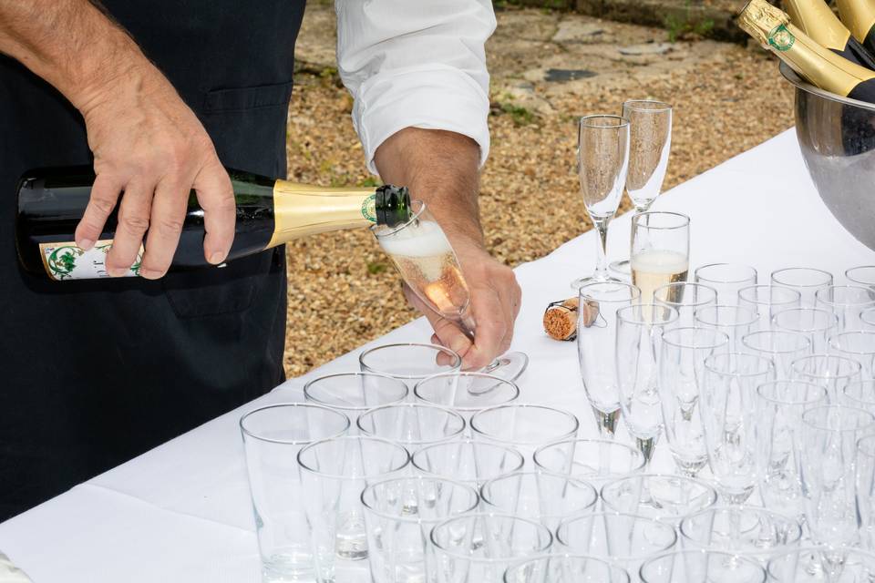 PHOTO_ SERVICE DE CHAMPAGNE