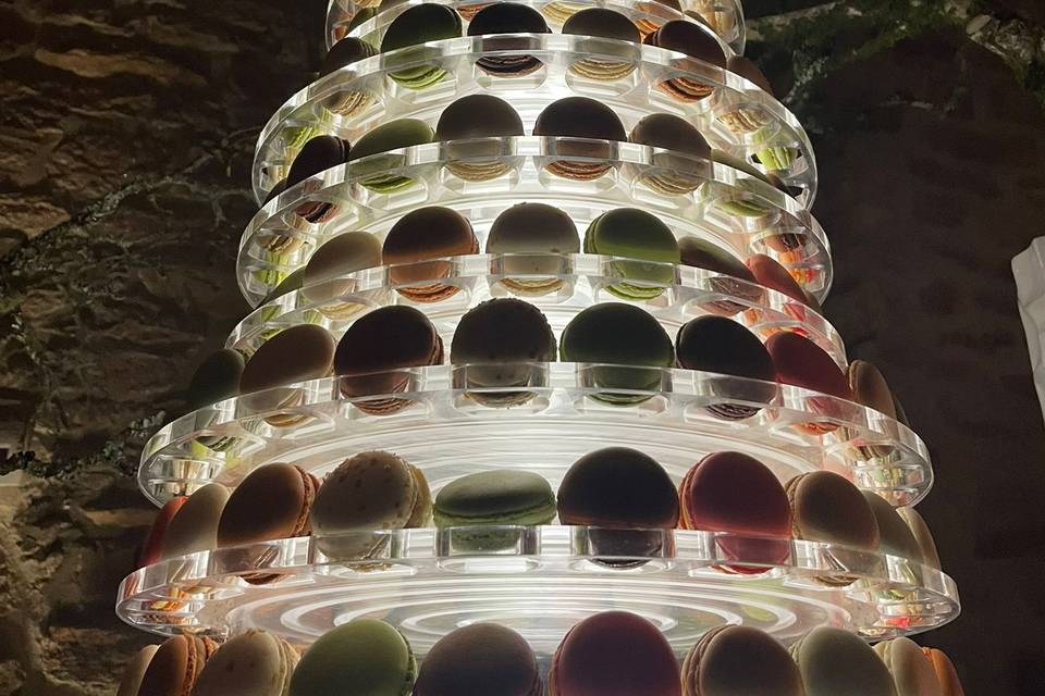 Pyramide de macarons