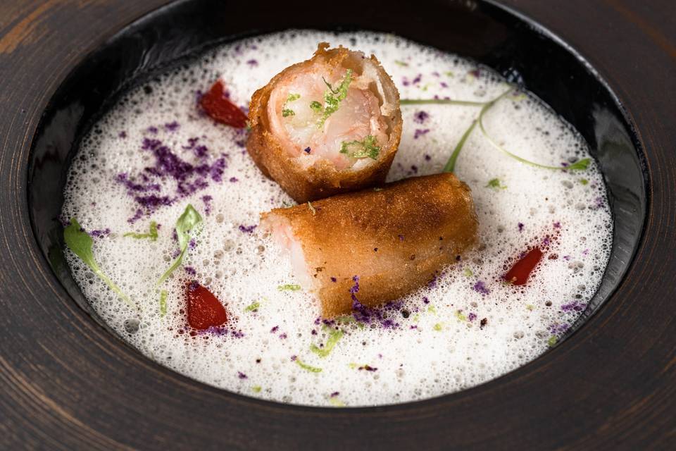 Croustillant de langoustine