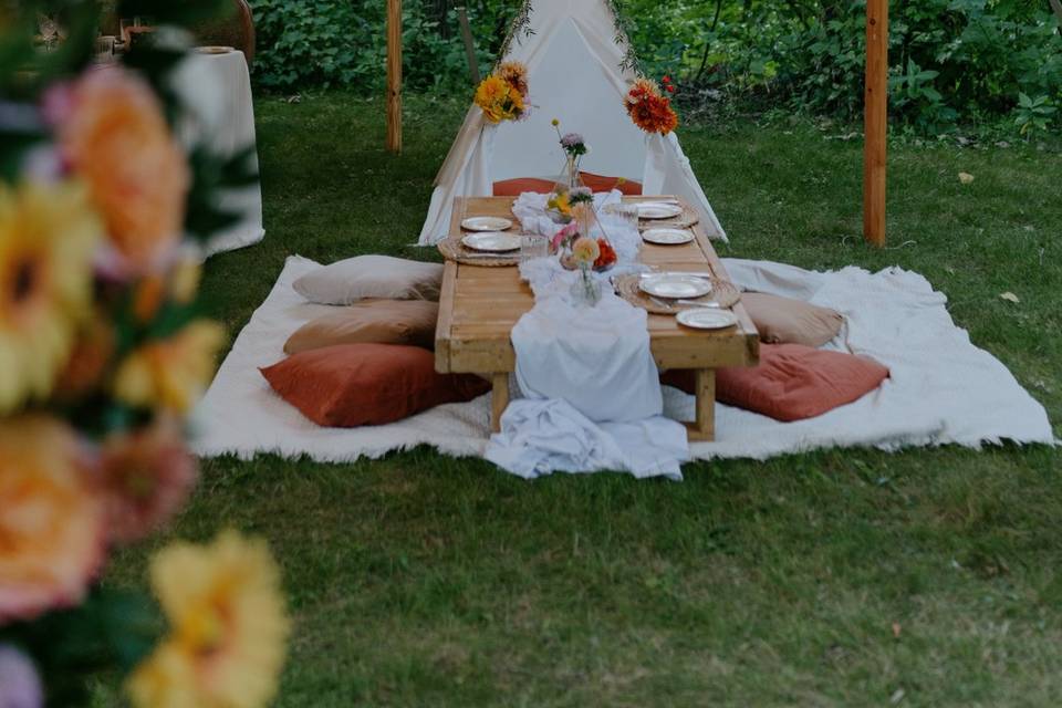 Table des enfants