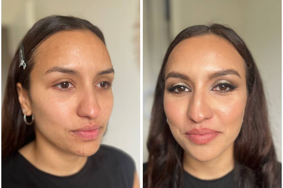 Maquillage mariée orentale