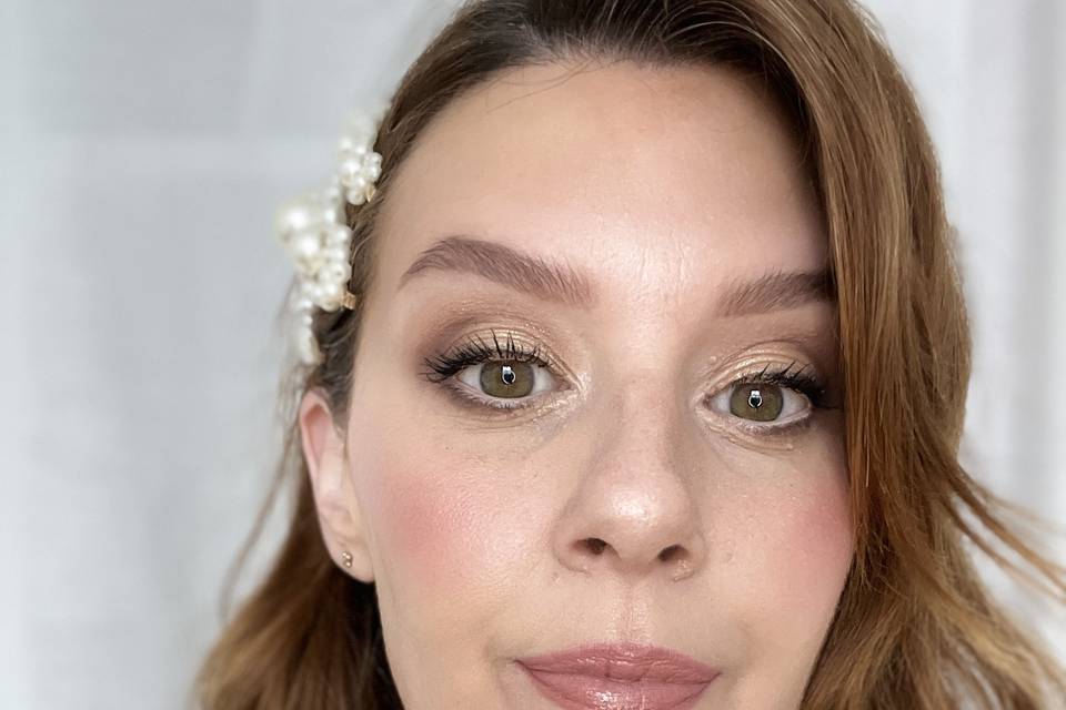 Maquillage mariée occidentale