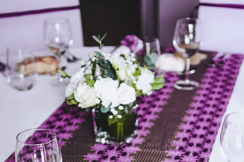 Centre de table antillaise