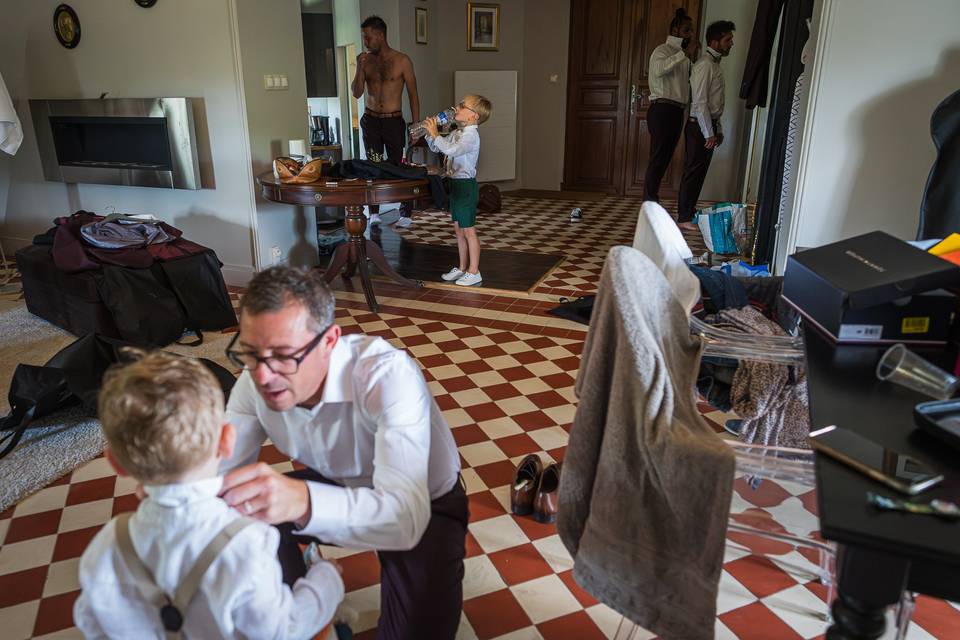 Préparatifs à Rivaulde