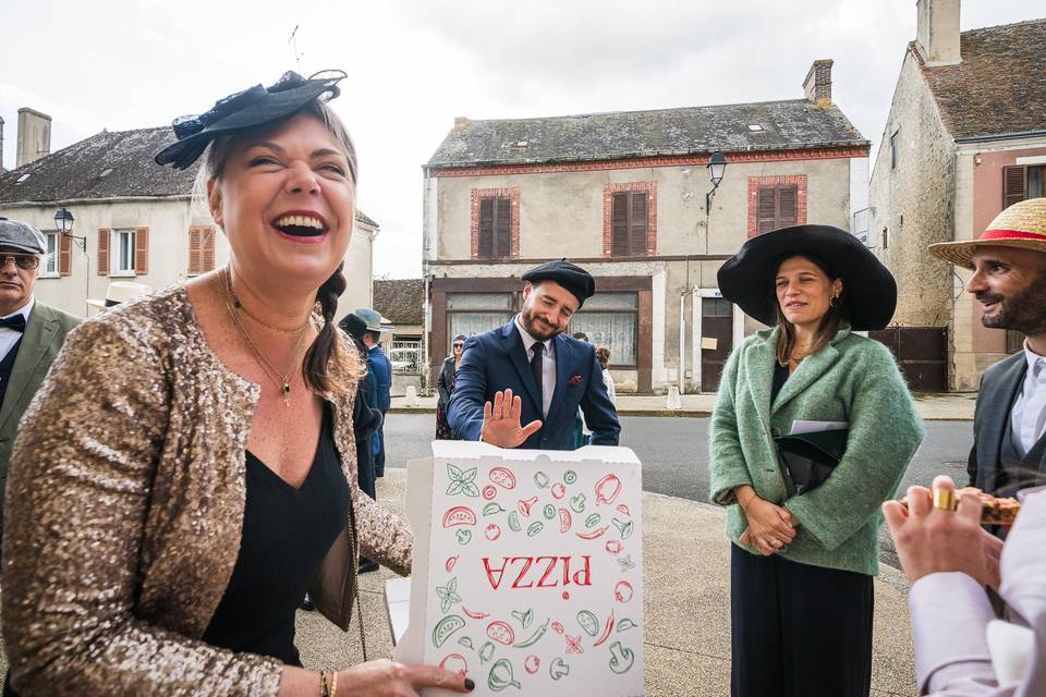 Sortie de cérémonie