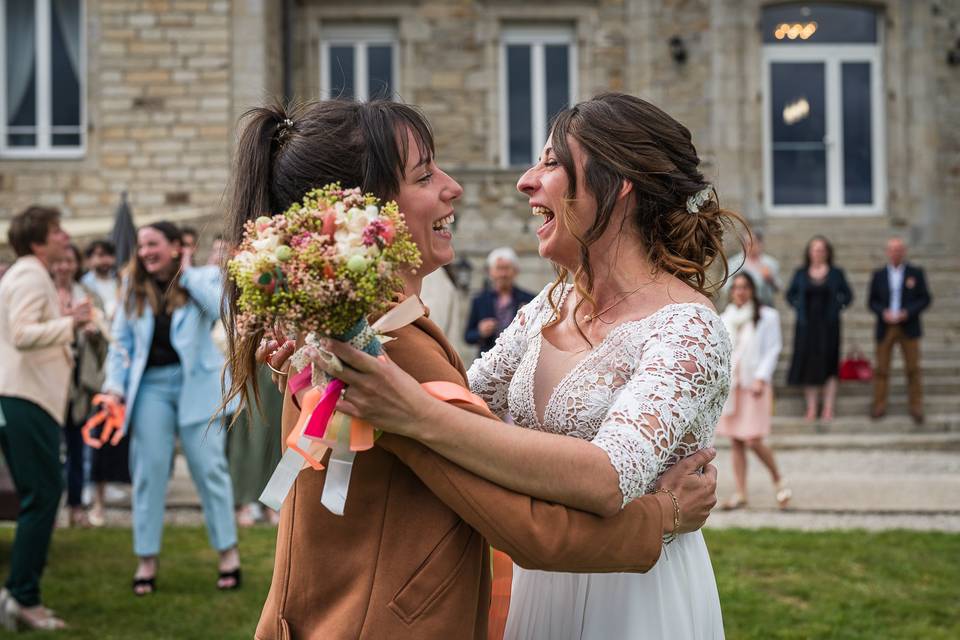 Lancer de bouquet