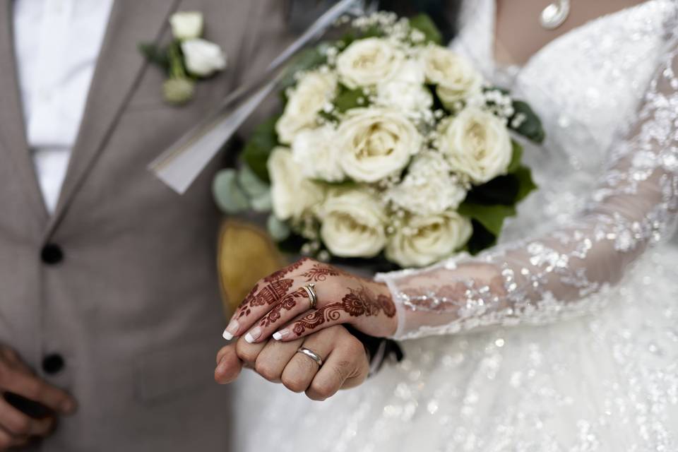 Just married