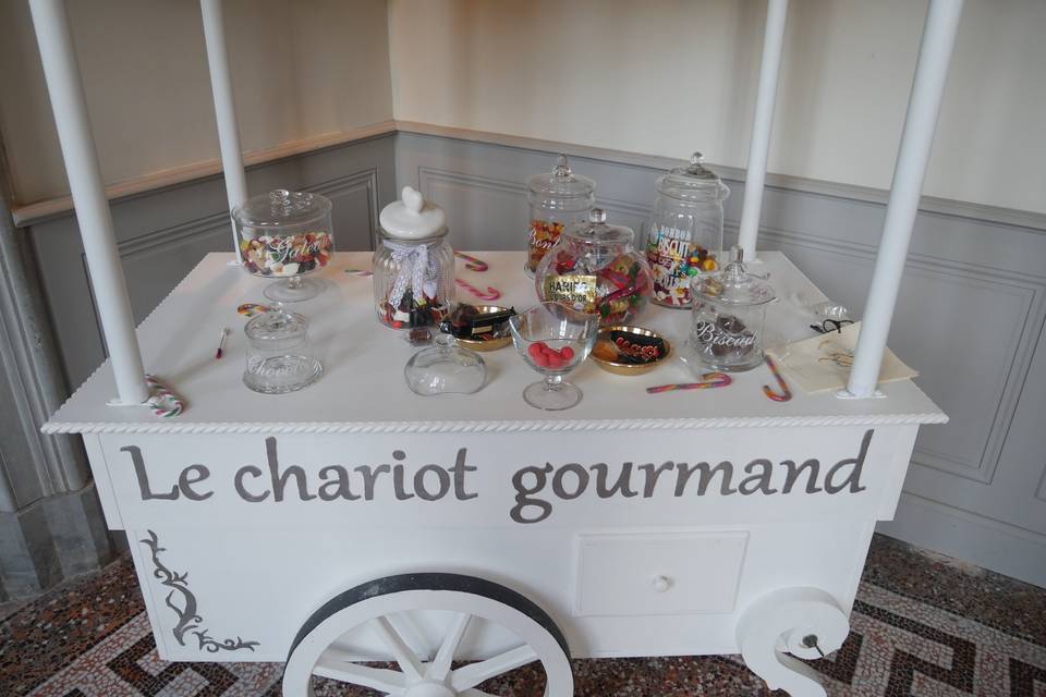 Le chariot gourmand