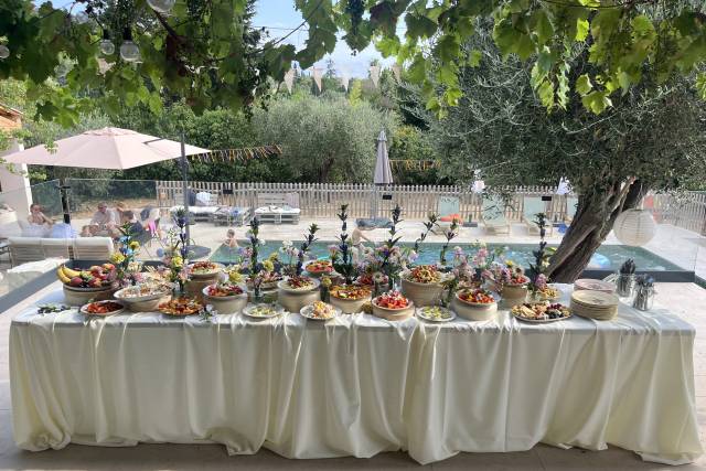 Buffet de reception SPD