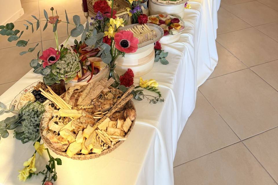Buffet de reception SPD