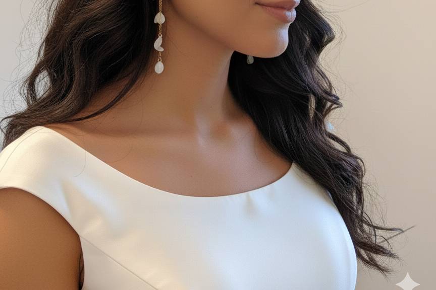 Boucles pétales et fleurs