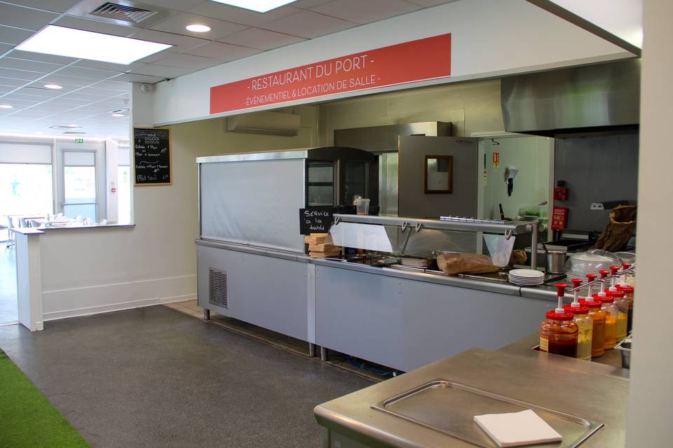 Service cuisine / buffet
