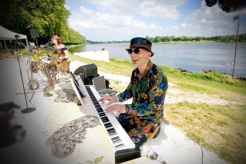Vin d'honneur en bord de Loire