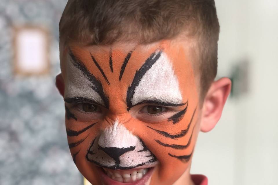 Maquillage tigre