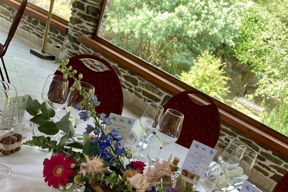Table des mariés