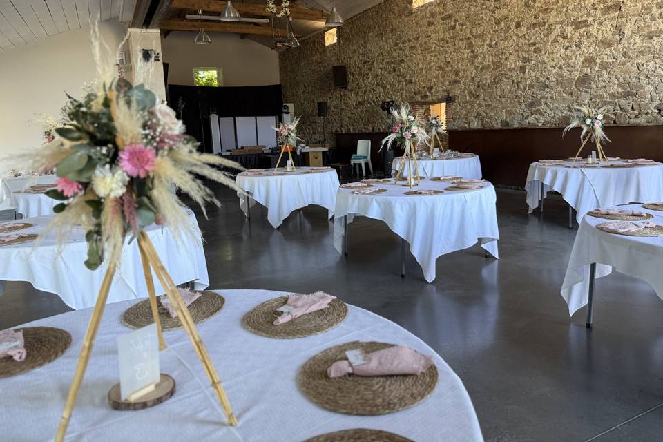 Déco table trépied