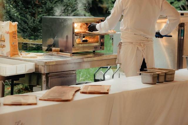 Pizzaiolo en action