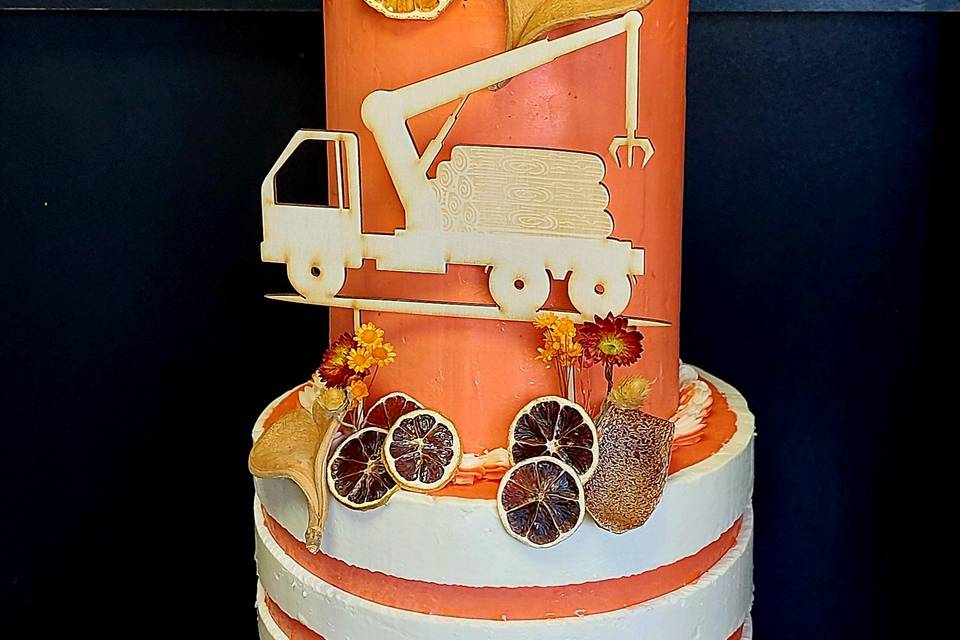 Wedding cake à la carotte !