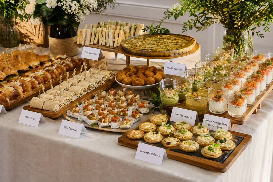 Dîner traiteur